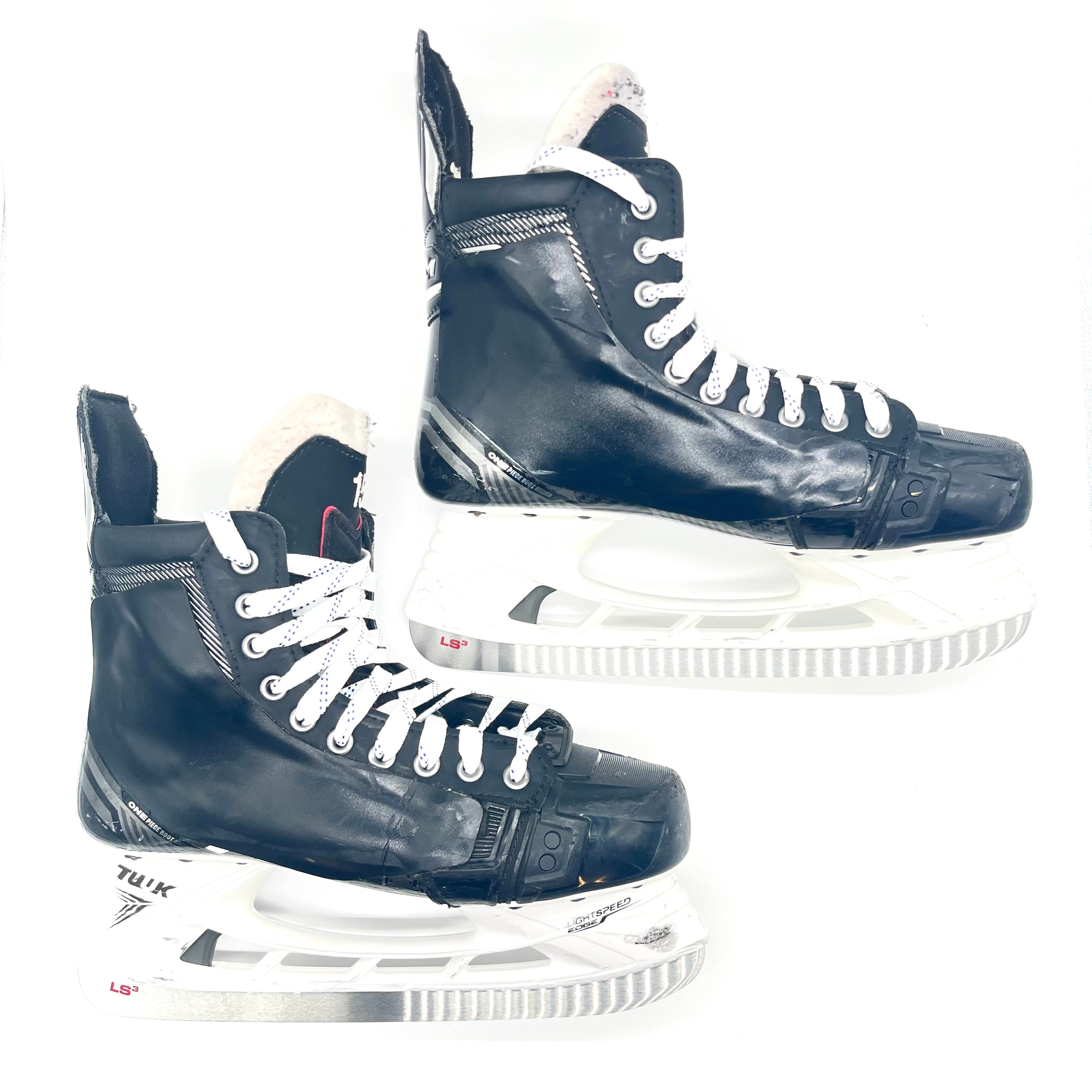 CCM AS-V Pro - Patins de hockey d'occasion NHL Pro Stock - Taille 9,75D
